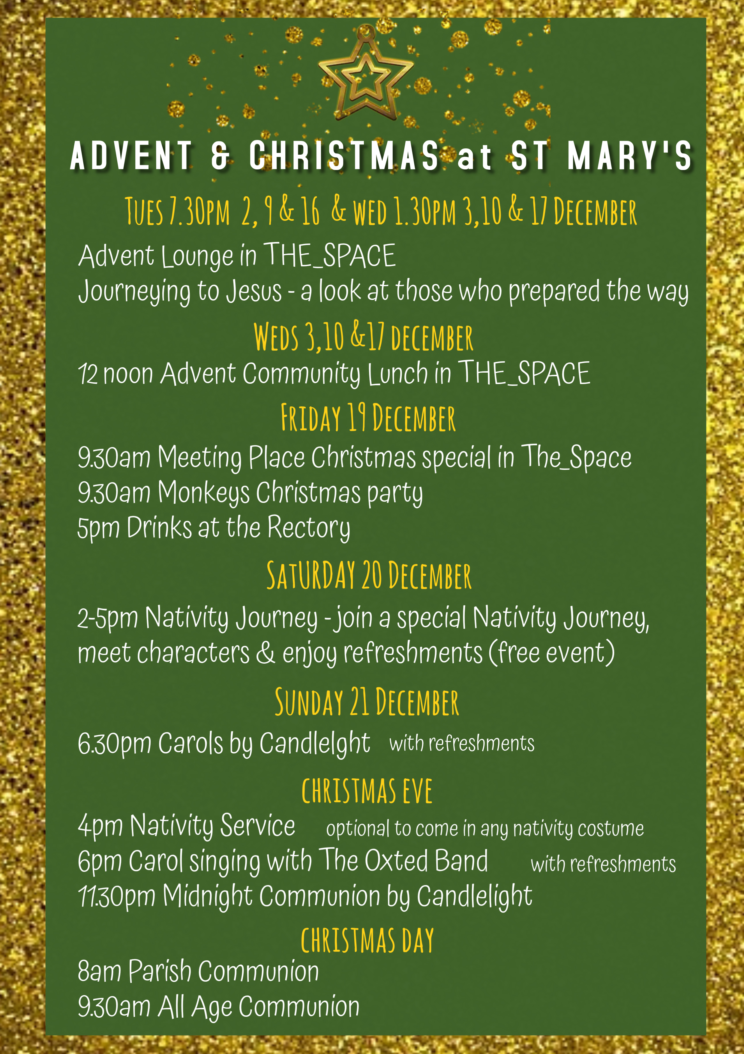 St Marys Christmas 2025