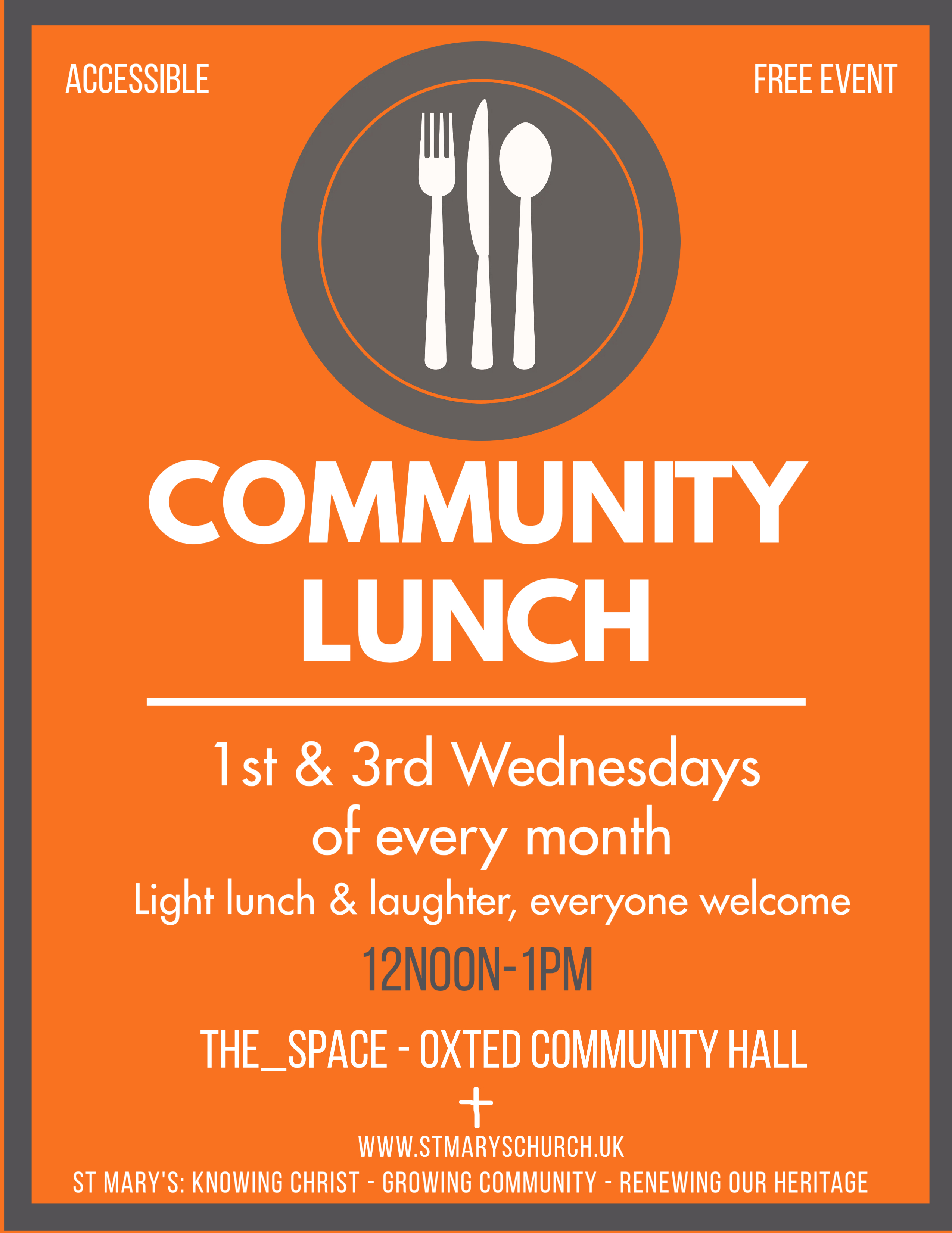 Community Lunch 1st and 3rd